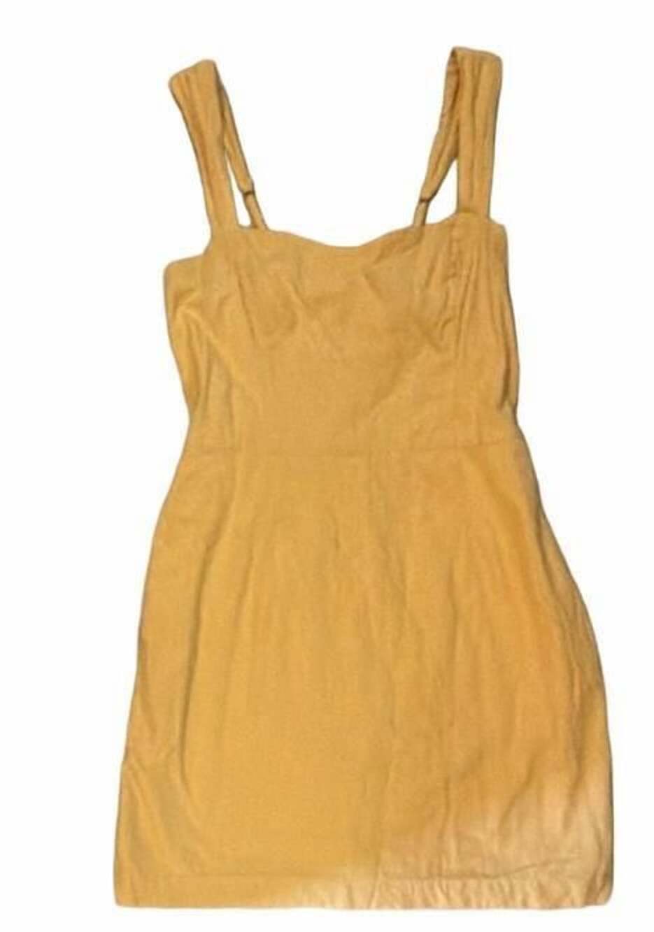 Abercrombie & Fitch Dress Size S Yellow Mini Sundress